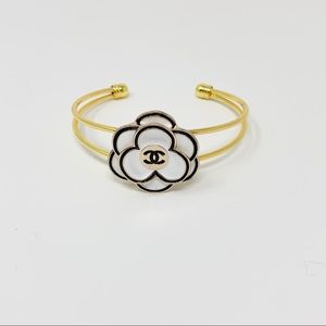 Repurposed Chanel button bracelet